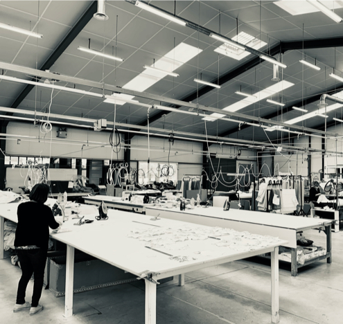 La Sauvagère, Normandie : Atelier de confection