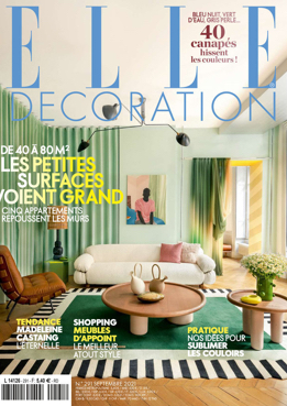 ELLE DECORATION SEPTEMBER 2021 : Silva Paris X Laura Gonzales