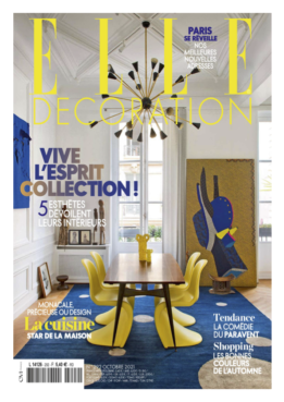 ELLE DÉCORATION OCTOBRE 2021 : Silva Paris X Laura Gonzales