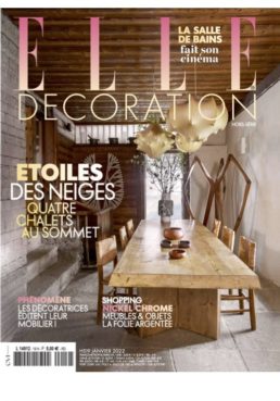 ELLE DÉCORATION JANVIER 2022 : Silva Paris X Thierry Lemaire